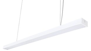 Подвесной потолочный светильник LED Linea 40W - Белый - Нейтральный белый (4500K) цена и информация | Люстры | pigu.lt