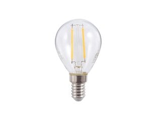 LED lemputė E14 2W Filament - Šiltai balta (2700K) kaina ir informacija | Elektros lemputės | pigu.lt