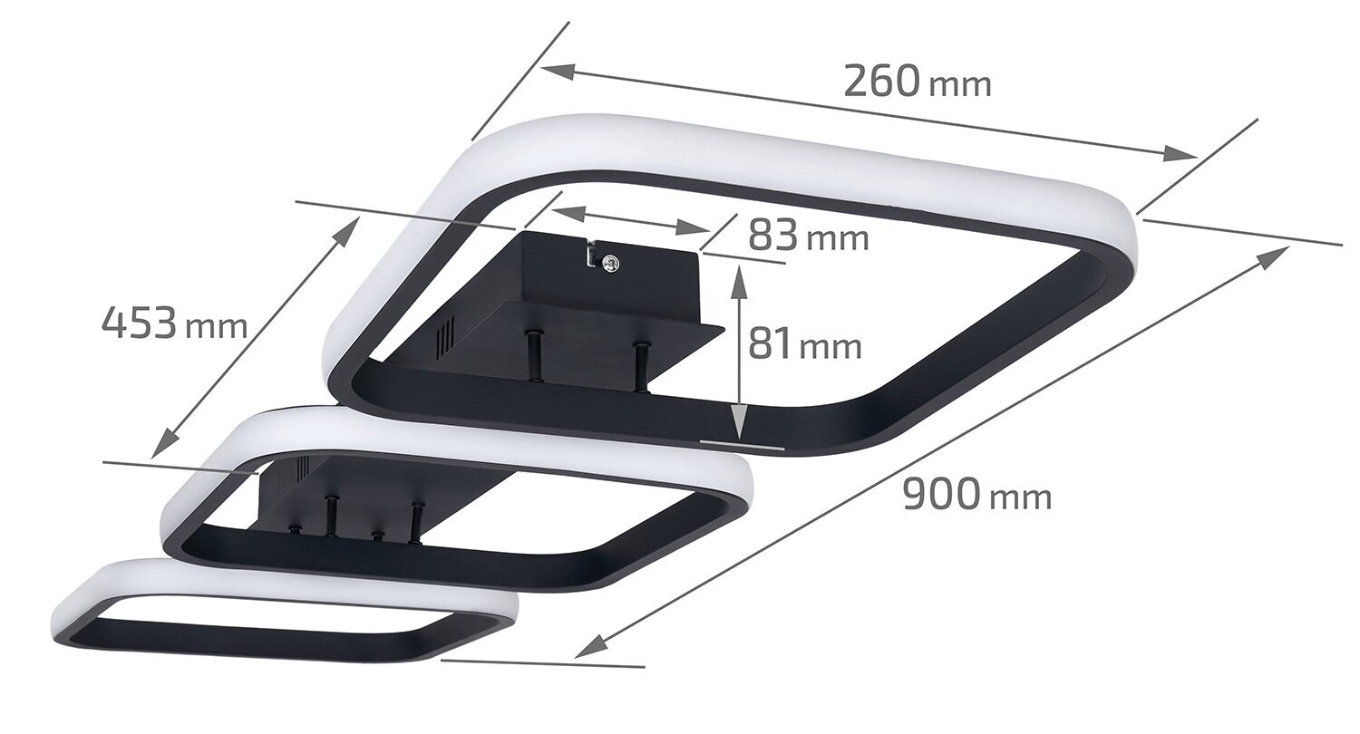 MasterLed LED lubinis šviestuvas Canis kaina ir informacija | Lubiniai šviestuvai | pigu.lt