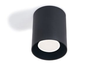 Галогенный светильник LED Creep x1 фиксированный алюминиевый накладной, белый цена и информация | Потолочные светильники | pigu.lt