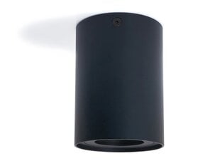 Галогенный светильник LED Busto S x1 фиксированный алюминиевый накладной, черный цена и информация | Потолочные светильники | pigu.lt