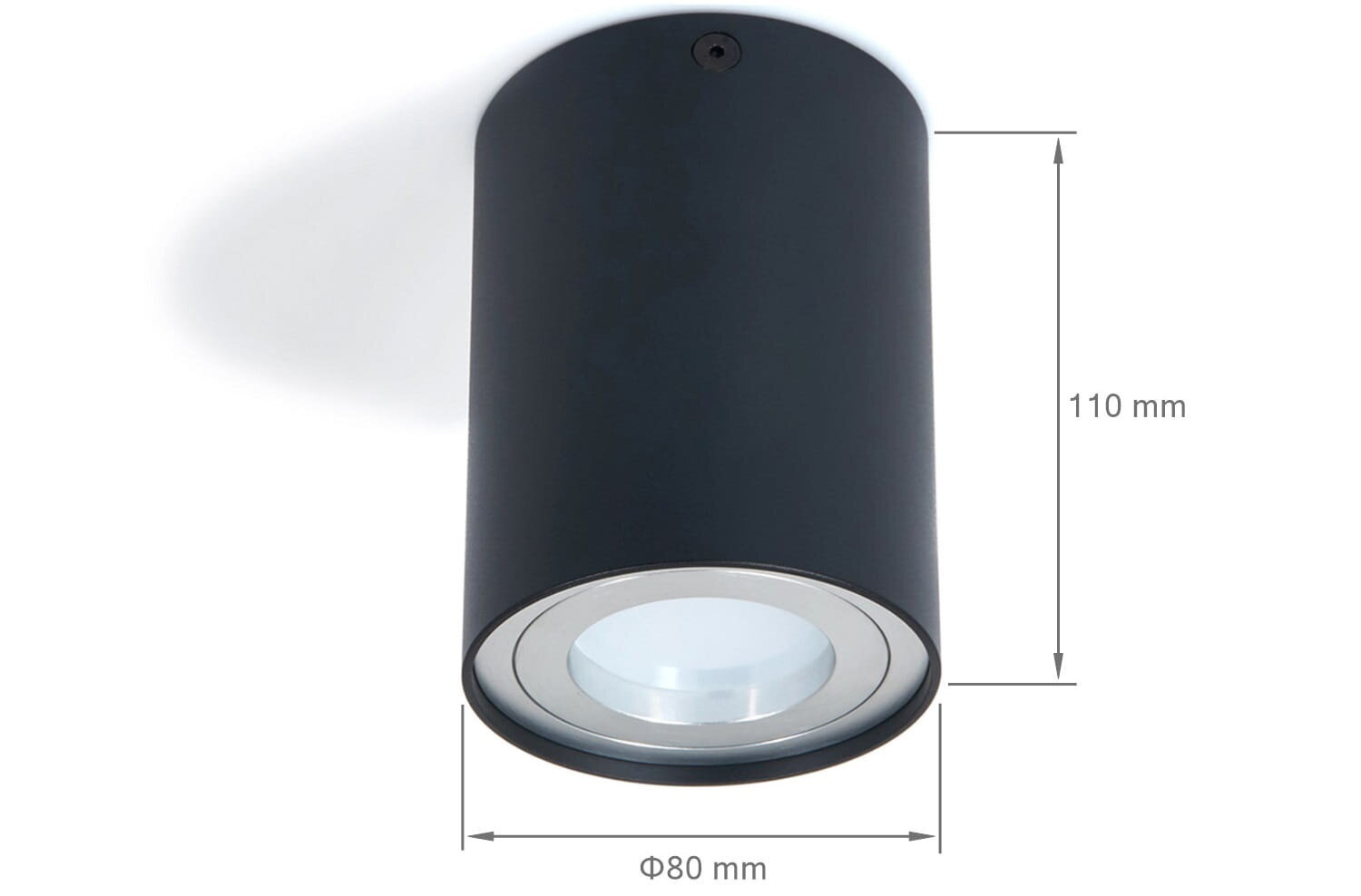Koloreno lubinis šviestuvas Busto S kaina ir informacija | Lubiniai šviestuvai | pigu.lt
