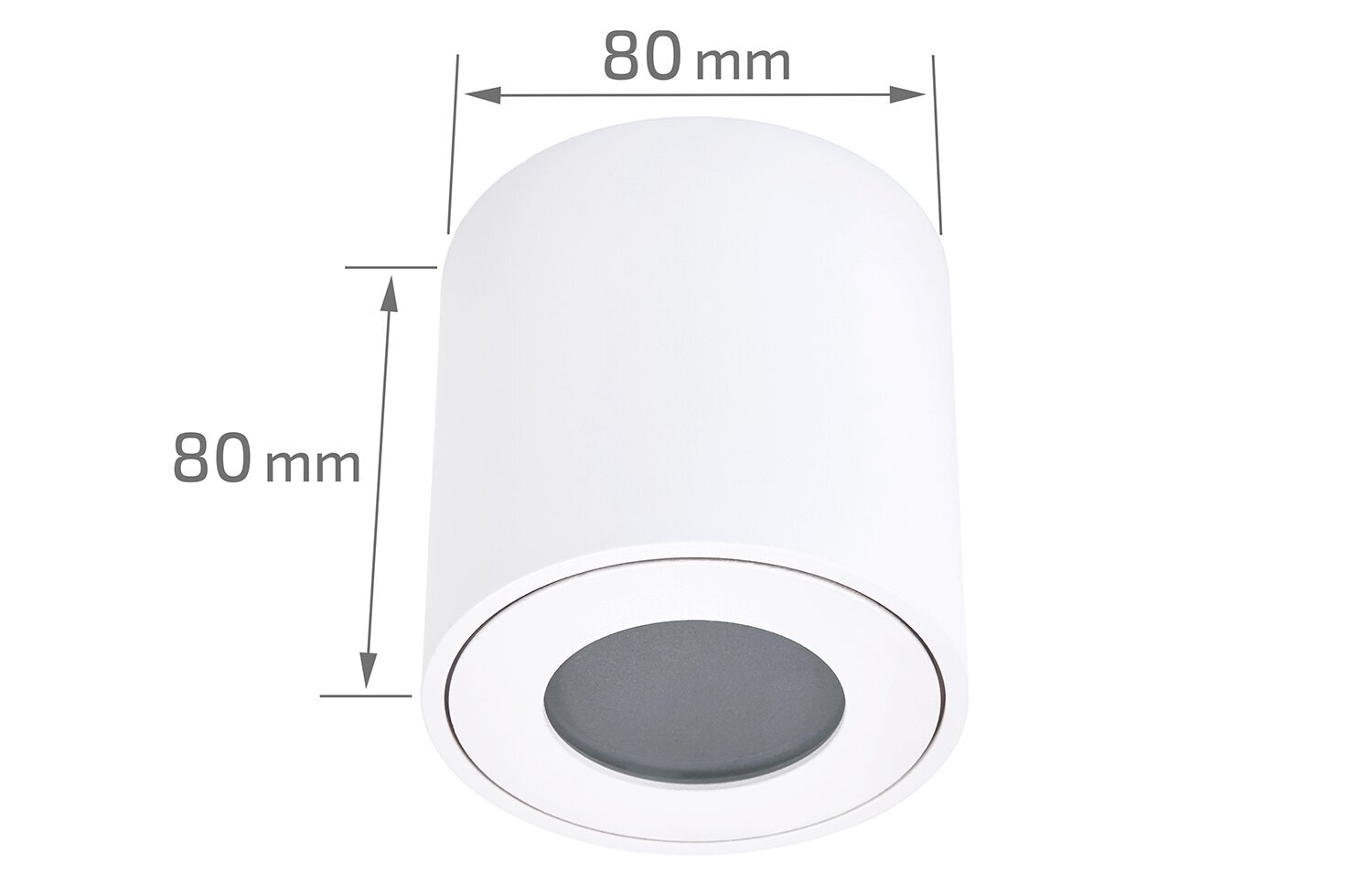 Koloreno lubinis šviestuvas Cubo Aqua kaina ir informacija | Lubiniai šviestuvai | pigu.lt