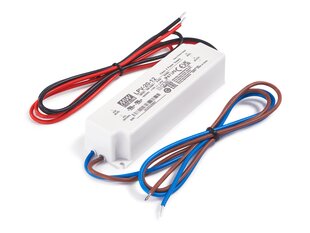 "Mean Well LPV-20-12" 12V 20W 1.67A IP67 modulinis maitinimo šaltinis 12V 20W 1.67A kaina ir informacija | Maitinimo šaltiniai | pigu.lt