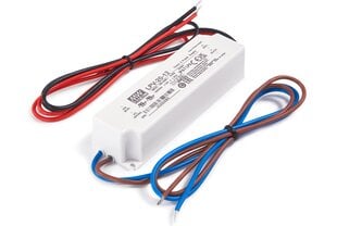 "Mean Well LPV-20-12" 12V 20W 1.67A IP67 modulinis maitinimo šaltinis 12V 20W 1.67A kaina ir informacija | Maitinimo šaltiniai | pigu.lt