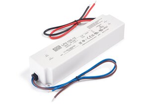 "Mean Well" modulinis maitinimo šaltinis 12V LPV-100-12 100W 8,5A IP67 kaina ir informacija | Maitinimo šaltiniai | pigu.lt