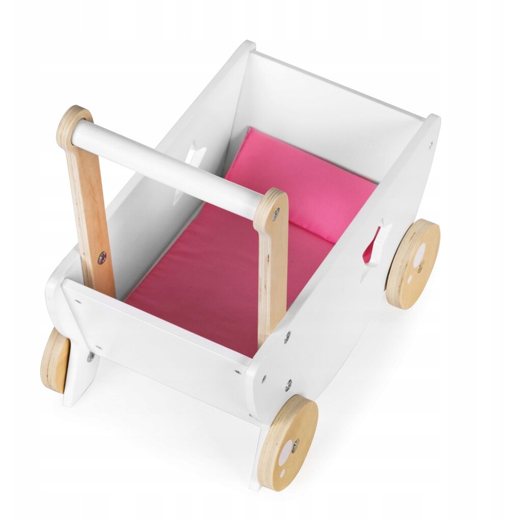 Medinis stumdukas - lėlių vežimėlis Ecotoys kaina ir informacija | Žaislai kūdikiams | pigu.lt
