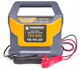 Mikroprocesorinis akumuliatoriaus įkroviklis Powermat PM-PM-30T, 12V/24V цена и информация | Зарядные устройства для аккумуляторов | pigu.lt