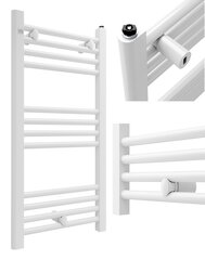Vonios kambario radiatorius kopėčių formos radiatorius Puerto baltas 40/80 cm цена и информация | Полотенцесушители | pigu.lt