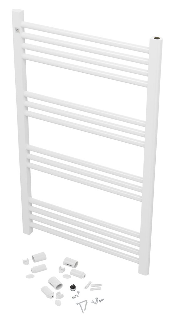 Vonios kambario radiatorius kopėčių formos Puerto baltas 50/80 cm kaina ir informacija | Gyvatukai, vonios radiatoriai | pigu.lt