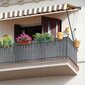 Tinklas balkonui, tvorai ar sodui 1,5x10 m, pilkas цена и информация | Tvoros ir jų priedai | pigu.lt