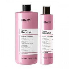 Regeneruojamasis šampūnas su keratinu pažeistiems plaukams Dikson Super Keratin, 300 ml цена и информация | Шампуни | pigu.lt