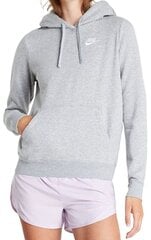 Nike moteriškas džemperis NSW Club FLC STD PO HDY, pilkas цена и информация | Спортивная одежда для женщин | pigu.lt