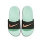 Nike šlepetės Kawa Slide, juoda-mėtinė цена и информация | Šlepetės moterims | pigu.lt