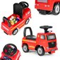 Paspiriamas gaisrinės automobilis Mercedes-Benz kaina ir informacija | Žaislai kūdikiams | pigu.lt