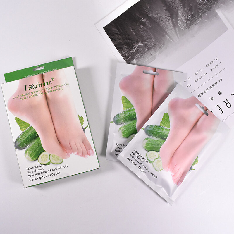 Šveičiamoji pėdų kaukė - kojinės Chuyu, 2 poros kaina ir informacija | Kūno kremai, losjonai | pigu.lt