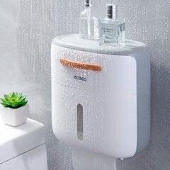 Держатель туалетной бумаги с полкой цена и информация | Аксессуары для ванной комнаты | pigu.lt