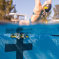 Plaukimo atgal tramplinas Finis Backstroke Wedge, juodas/geltonas kaina ir informacija | Kitos plaukimo prekės | pigu.lt