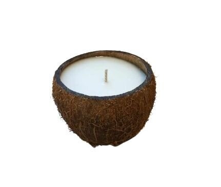 Žvakė Kokosas kokoso kevale, 1 vnt. kaina ir informacija | Žvakės, Žvakidės | pigu.lt