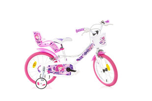 Dviratis vaikams Dino Bikes 16", baltas kaina ir informacija | Dino Bikes Sportas, laisvalaikis, turizmas | pigu.lt