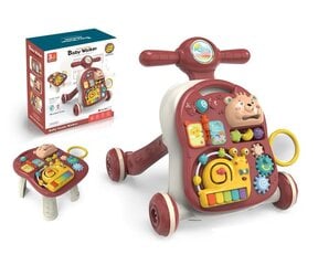 Интерактивный толкатель - стол 3 в 1, 8480 цена и информация | Игрушки для малышей | pigu.lt