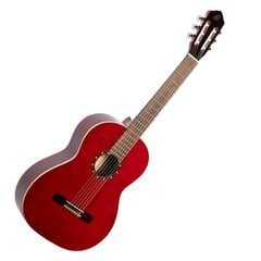Классическая гитара Ortega R121LWR Family Series LH (Wine red) цена и информация | Гитары | pigu.lt