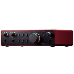 Аудио интерфейс Focusrite Scarlett 2i2 4th Gen  цена и информация | Принадлежности для музыкальных инструментов | pigu.lt