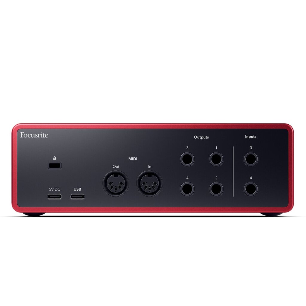 Garso sąsaja Focusrite Scarlett 4i4 4th Gen цена и информация | Priedai muzikos instrumentams | pigu.lt