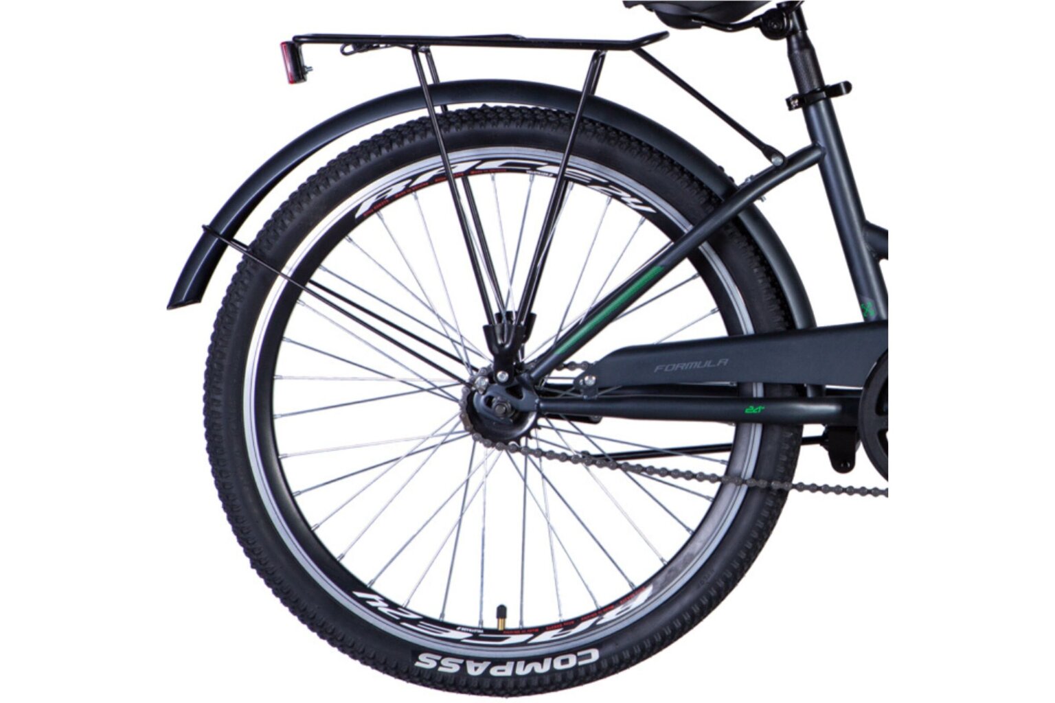 Sulankstomas dviratis su maišeliu Smartrike Smart 24", juodas цена и информация | Dviračiai | pigu.lt