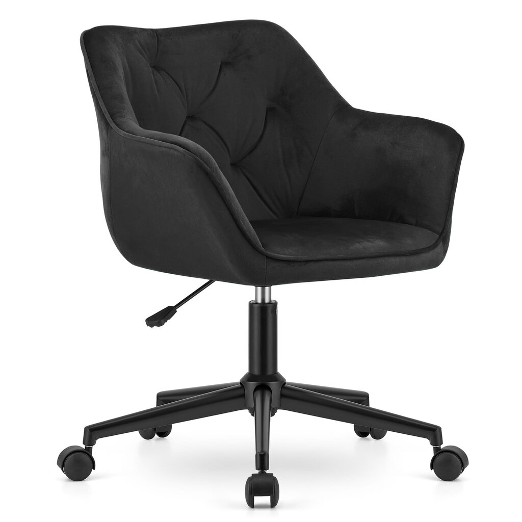 Fotelis, juodas kaina ir informacija | Biuro kėdės | pigu.lt