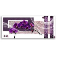 Reprodukcija Violetinė orchidėja kaina ir informacija | Reprodukcijos, paveikslai | pigu.lt