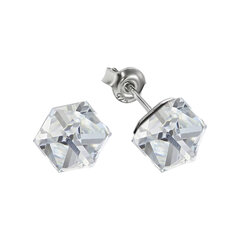 Серебряные серьги Рубикон II (Comet Argent Light) с кристаллами Swarovski™ DS02A868 цена и информация | Серьги | pigu.lt