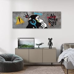 Paveikslas Banksy DJ Monkey цена и информация | Репродукции, картины | pigu.lt