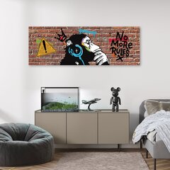 Paveikslas Banksy DJ Monkey цена и информация | Репродукции, картины | pigu.lt