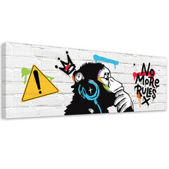 Paveikslas Banksy DJ Monkey kaina ir informacija | Reprodukcijos, paveikslai | pigu.lt