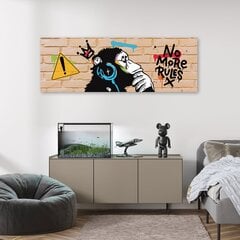 Paveikslas Banksy DJ Monkey цена и информация | Репродукции, картины | pigu.lt