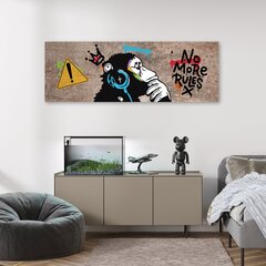 Paveikslas Banksy DJ Monkey kaina ir informacija | Reprodukcijos, paveikslai | pigu.lt