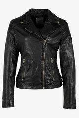 Кожаная куртка Gipsy 11010536BLACK-S цена и информация | Женские куртки | pigu.lt