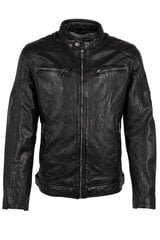 Кожаная куртка Deercraft 37010126BLACK-50 цена и информация | Мужские куртки | pigu.lt