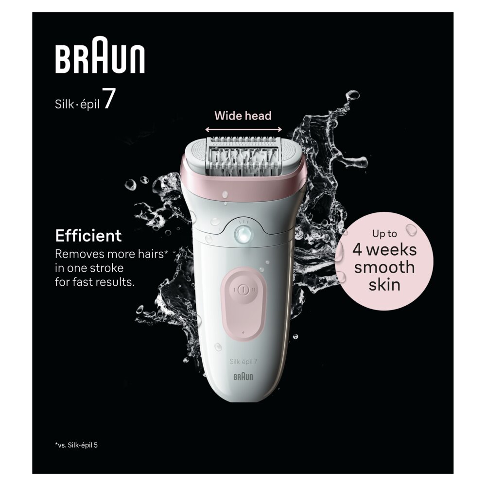 Braun Silk-Epil 7 7-000 kaina ir informacija | Epiliatoriai | pigu.lt