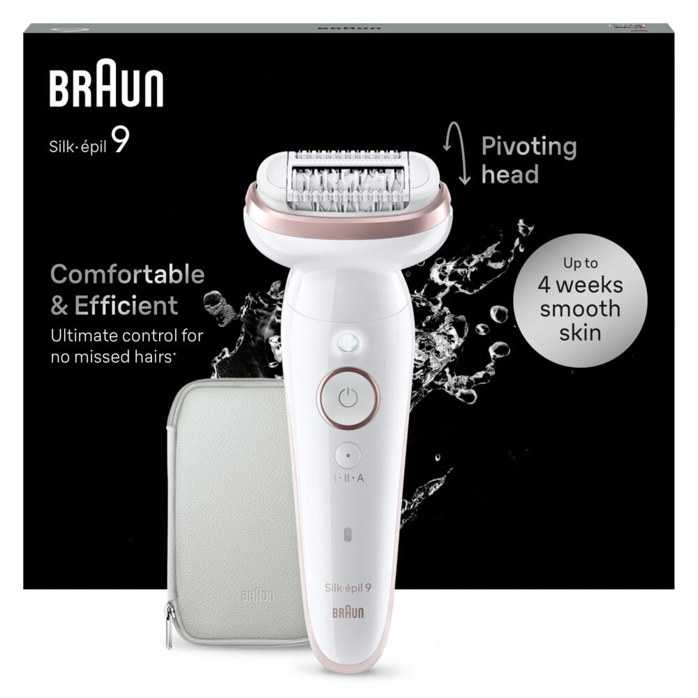 Braun Silk-Epil 9 9-000 kaina ir informacija | Epiliatoriai | pigu.lt