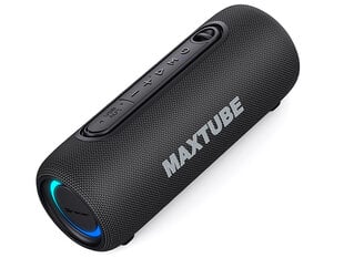 Garsiakalbis Bluetooth, MaxTube juodas kaina ir informacija | Namų garso kolonėlės ir Soundbar sistemos | pigu.lt