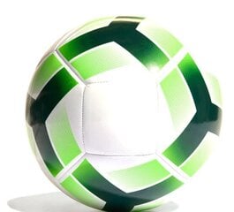 Futbolo kamuolys Bullet star, baltas/žalias kaina ir informacija | Futbolo kamuoliai | pigu.lt