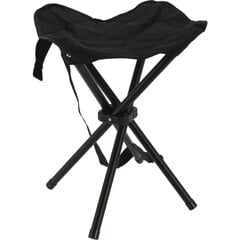 Turistinė kėdė Redcliffs, 33x33x40 cm, juoda kaina ir informacija | Turistiniai baldai | pigu.lt