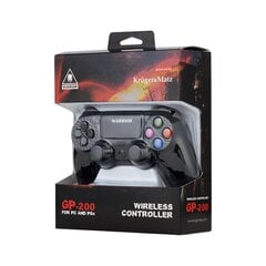 Kruger & Matz Warrior Gamepad PS4/PC kaina ir informacija | Žaidimų pultai | pigu.lt