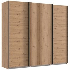 Шкаф Aatrium Andorra, 250x65x218 см, коричневый цена и информация | Шкафы | pigu.lt