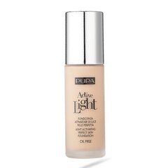 Makiažo pagrindas Pupa Milano Active Light SPF 10, 050 Golden Beige, 30 ml kaina ir informacija | Makiažo pagrindai, pudros | pigu.lt