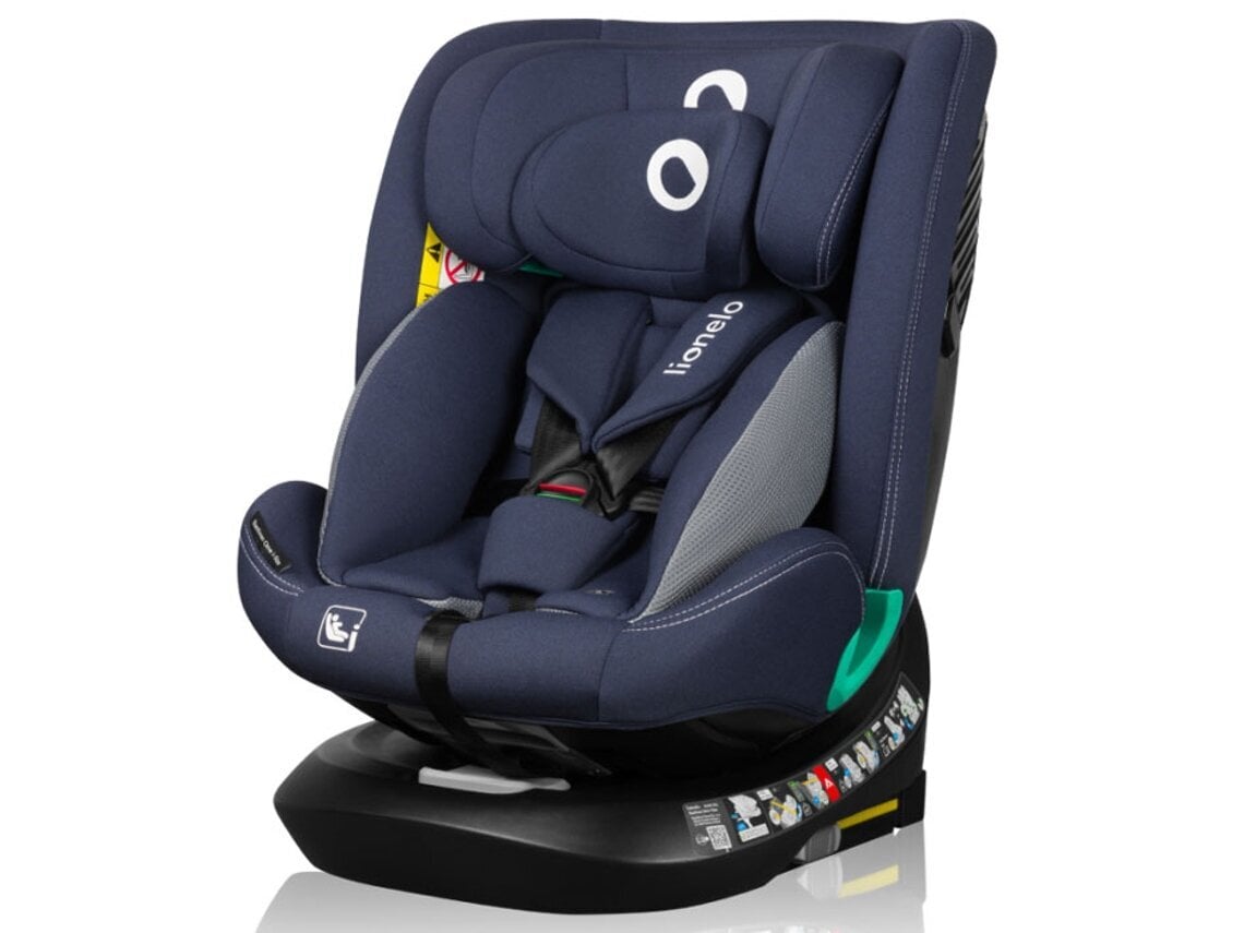 Automobilinė kėdutė Lionelo Bastiaan One I-Size 40-150 cm, navy blue цена и информация | Autokėdutės | pigu.lt