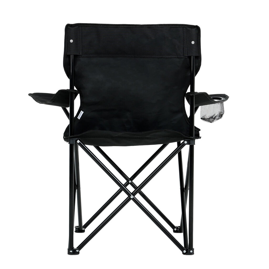 Sulankstoma žygio kėdė Anter, juoda kaina ir informacija | Turistiniai baldai | pigu.lt