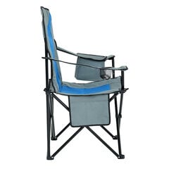 Sulankstoma žygio kėdė Fotyn, mėlyna/pilka kaina ir informacija | Turistiniai baldai | pigu.lt